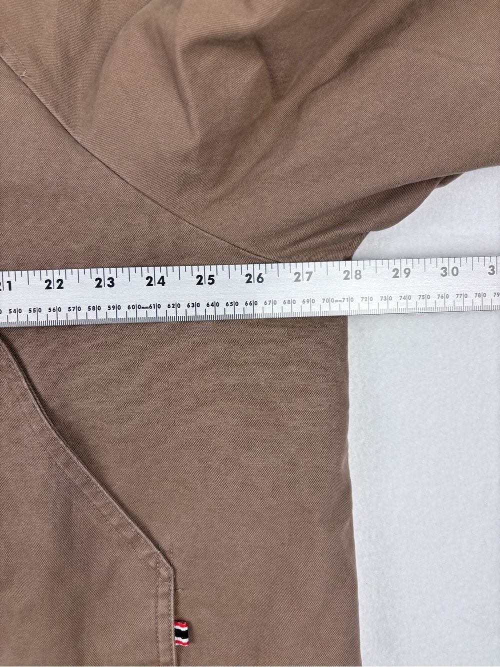 Hunter Women’s Tan Barn Jacket Corduroy Collar Quilted NWT Large - Picture 8 of 13